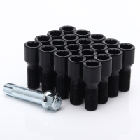 Radschrauben 60° Kegelbund | M14x1,25 Silber