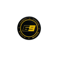 Sixnine Nabendeckel | FF-THREE | GlossyBlack-X-Yellow