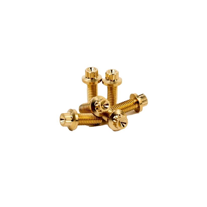 Sixnine Inlayschraubenset Aluminium GOLD