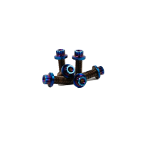 Sixnine Inlayschraubenset Aluminium TITAN BLUE