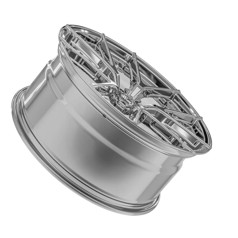 Sixnine FF-ONE | 20 Zoll | 8,5x20 ET28 | 5x112 | Liquid Metal Chrom