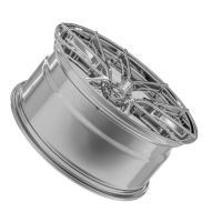 Sixnine FF-ONE | 20 Zoll | 8,5x20 ET45 | 5x112 | Liquid Metal Chrom