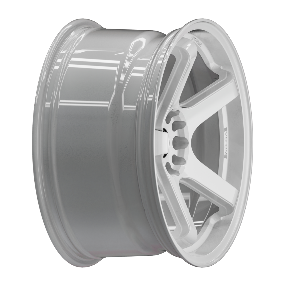 Sixnine EVO-ONE 9.5x19 ET20 | 5x112 / 5x120 Pure Weiss